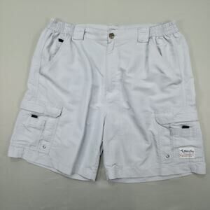Bimini Bay Mens Cargo Fishing Shorts Size 40 Performance Outdoor Utility